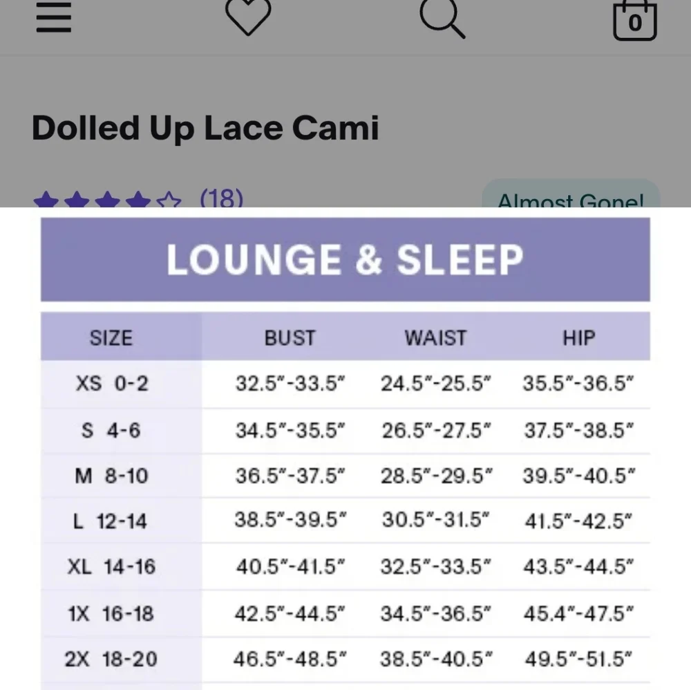 Savage X Fenty Dolled Up Sleep Cami Spiced Orange with Lace Cheeky - Picture 15 of 15